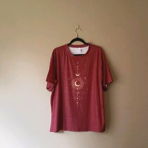 XXL moon, energy, spiritual, graphic t-shirt